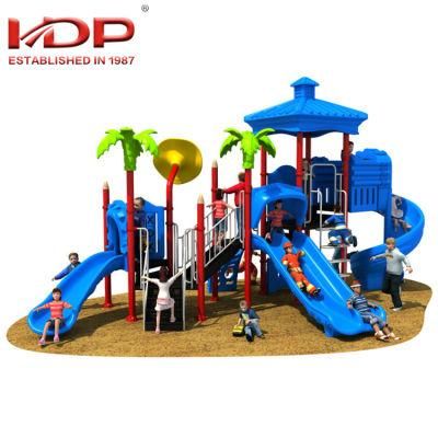 New Design Large Plastic Kids Outdoor Combined Slide