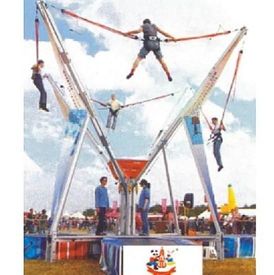 Hot Sell Trampoline Park Bungee Jumping