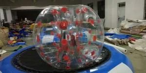 Standard Inflatable Knocker Ball 0.8mm TPU Bubble Soccer Ball