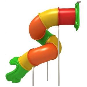 Spiral Tube Slide for 210-240cm Platform Playground