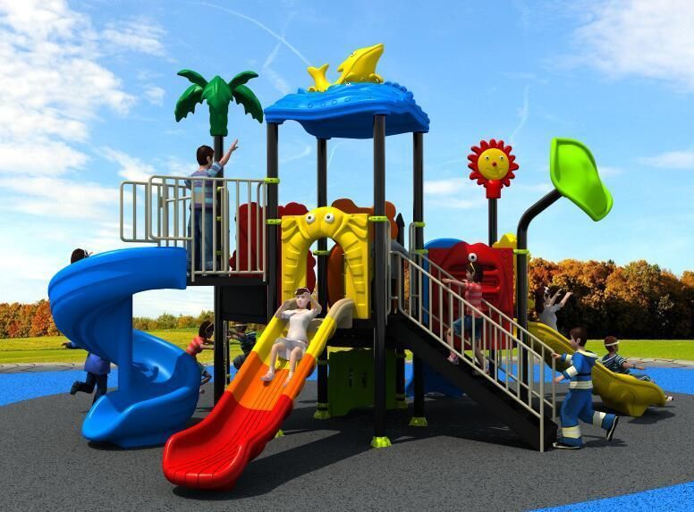 Outdoor Playground Children Slide Park Equipment