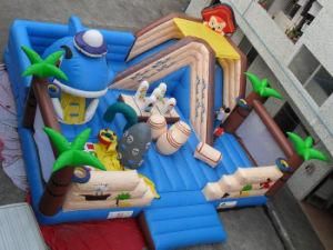 Wacky Inflatable Amusement Park for Kids (CYFC-411)