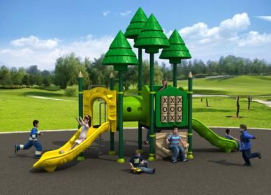 Wood Series Outdoor Playground Equipment