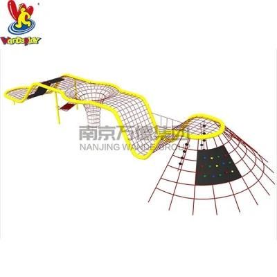 Children Mini Playground Used Outdoor Playground Equipment Climbing Rope Net