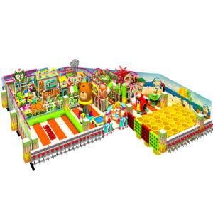 Pink Candy Style with Castle for Indoor Playground