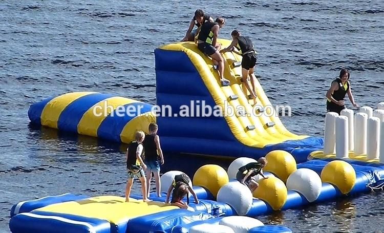 Customized Giant Inflatable Water Park High Quality Floating Inflatable Aqua Park