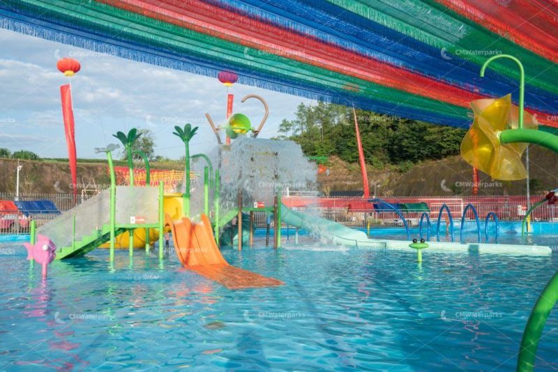 High Quality Fiberglass Water Slide Outdoor Water Park Equipment for Adult Kids