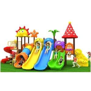 Outdoor Multifunctional Slide Children Combination Playground (BBE-N38)