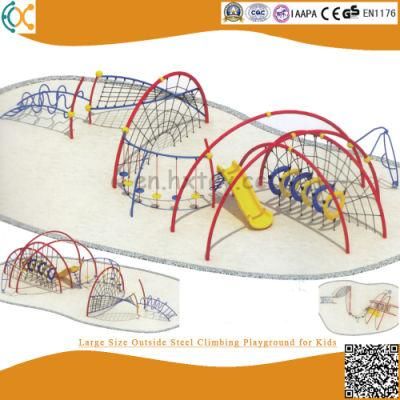 Large Size Outside Steel Climbing Playground for Kids