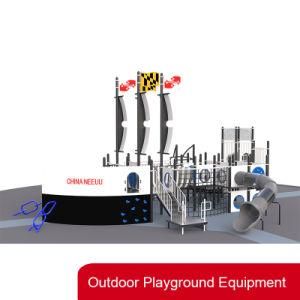 Popular Outdoor Amusement Park Children PE Playground for Sale