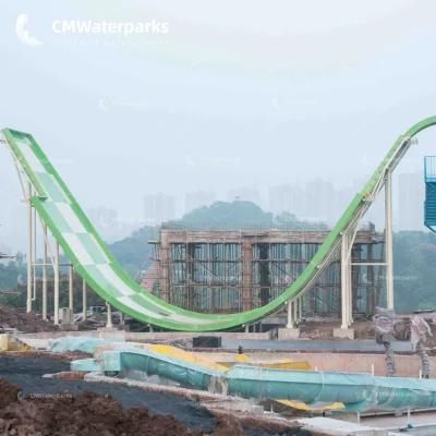 Hot Sale Water Park Equipment Fiberglass Rafts Slides Water Slide for Adult
