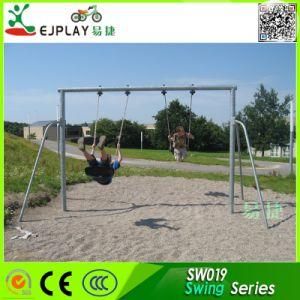 Popular Kids Outdoor Galvanized Material Swing for Amusement Park and Garden