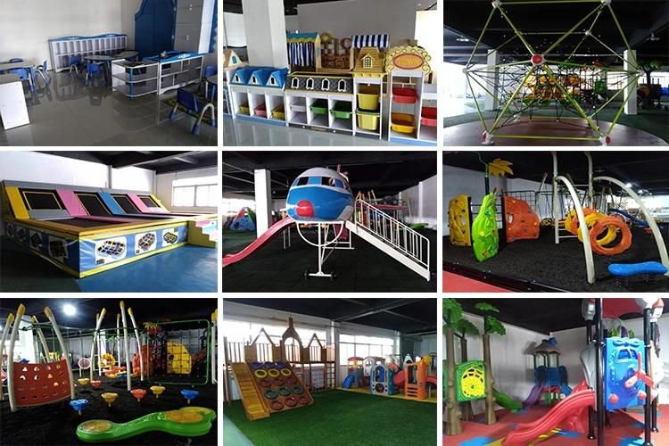 Nursery Indoor Playground Equipment Ce Certificated Kids Play Center