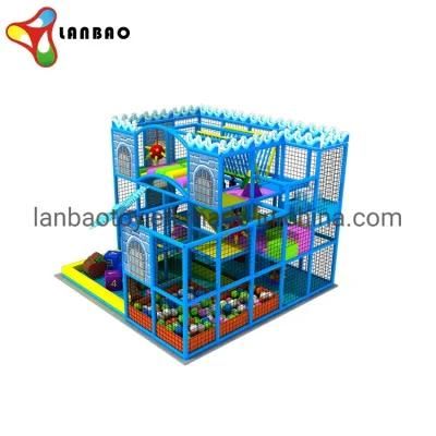 Professional Kids Indoor Playground with Trampoline Equipment