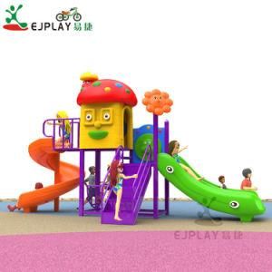 Happy World Outdoor Plastic Playset with Spiral Slide