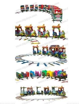 Kids Track Electric Train Amusement Park Rides for Sale