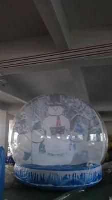 2019 New Customized Inflatable Snow Globe/Advertising Inflatable Christmas Globe