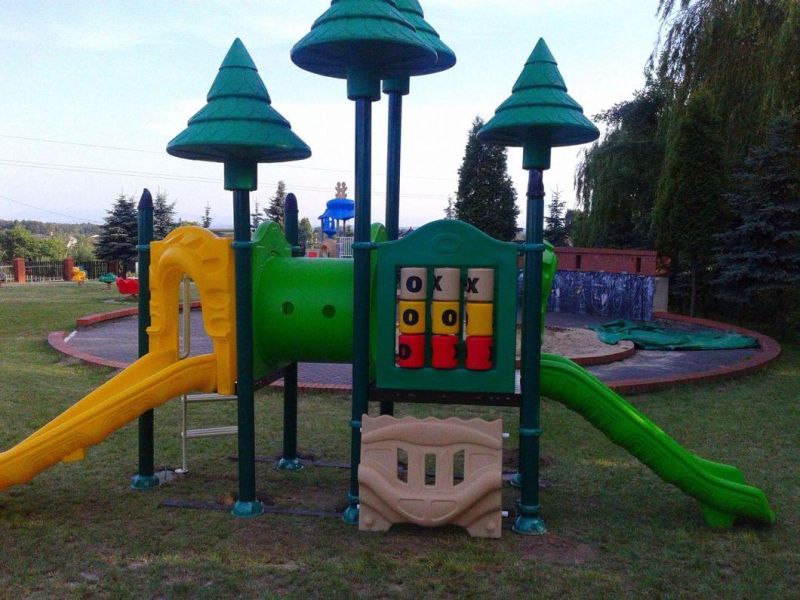 High Quality Children Garden Outdoor Playground Equipment Natural Style