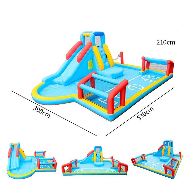 Custom Inflatable Bouncer with Slide Pool for Amusement