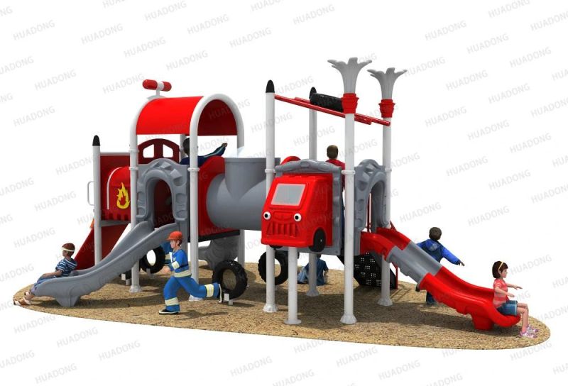 Fire Control Series Small Outdoor Slide Children Slide for Cheap