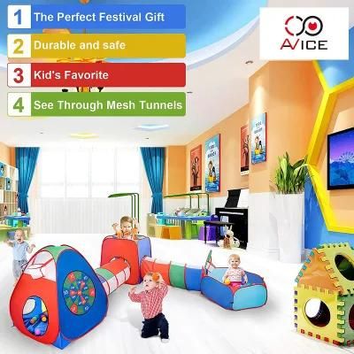 Kids Tents with Ball Pool and Tunnel Play
