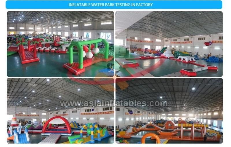 Giant Inflatable Water Park, Floating Playground Water Aqua Park on Sale