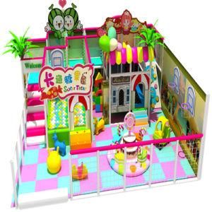 Candy Theme Children Plastic Indoor Amusement Playground Equipment