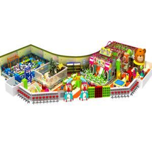 Children Indoor Soft Playground Candy Theme Castle