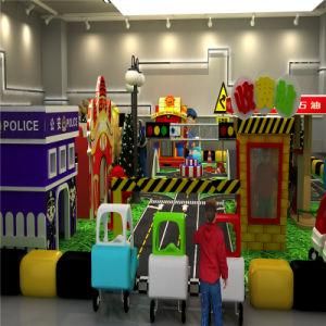 Police Theme Children Soft Indoor Playground Equipment
