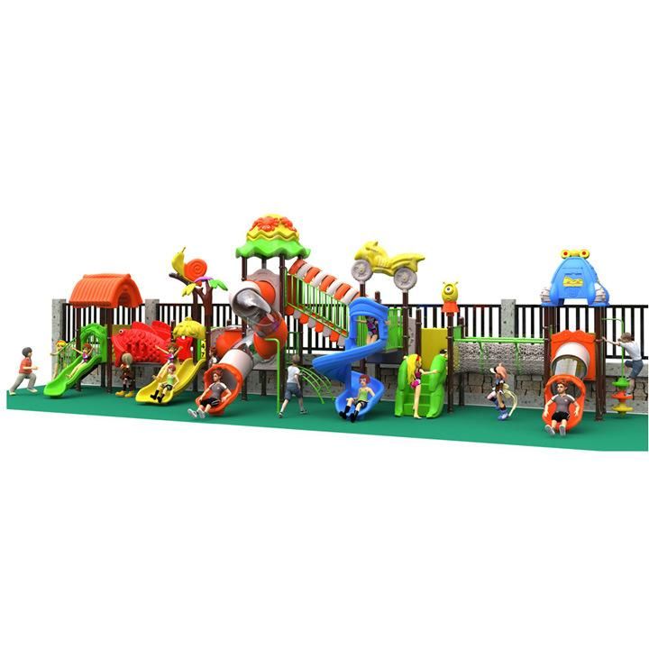 Large Commercial Children Outdoor Plastic Park Playground Equipment