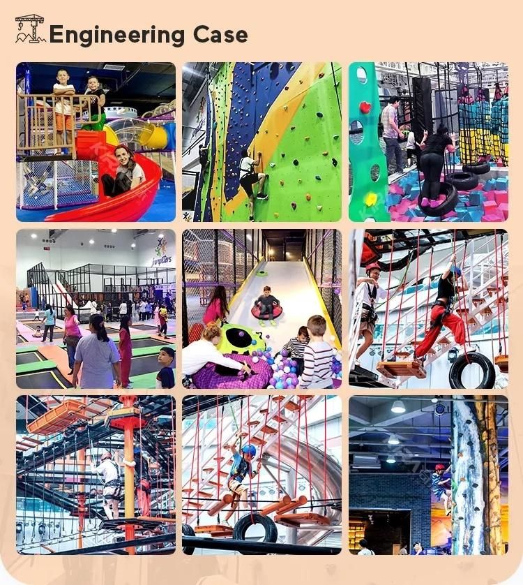 Amusement Equipment Roller Coaster Challenge Zip-Lining Equipment for Sale
