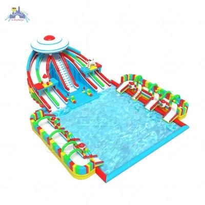 Commercial Inflatable Water Slide Cheap Inflatable PVC Material Slide Inflatable Slide with Pool for Hot Sale