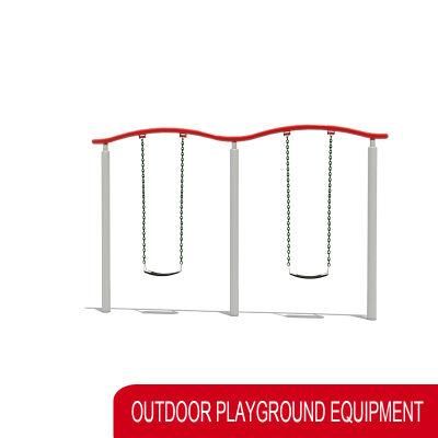 Outdoor Playground Equipment Swing Set with Slide for Children