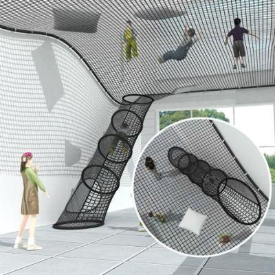 Outdoor Park Rainbow Climbing Net Farm Kids Indoor Playground Equipment
