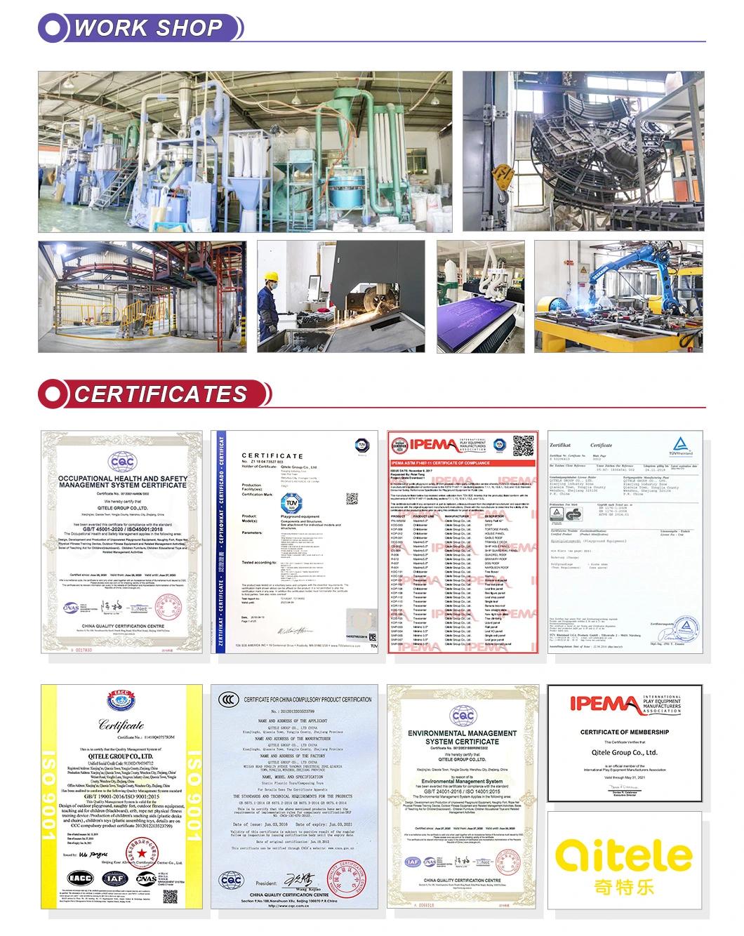 114mm Galvanize Post Outdoor Playground Equipment
