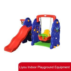 Outdoor Cheap Children Toys 3in1 Elephant Plastic Kids Slide Indoor Playground Swing Set