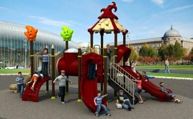 Magic House Slide Outdoor Playground Park Amusement Equipment