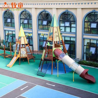 Children Outdoor Playground Corsair Series Slides