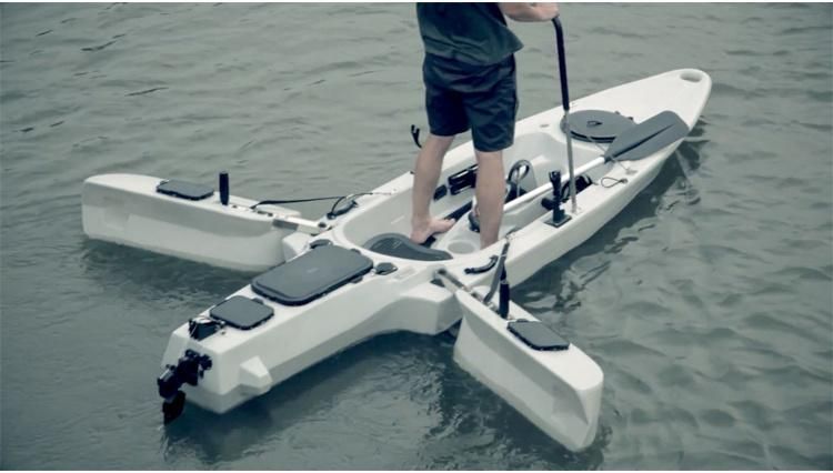 Kinoceansea Level One Man Rowing Boats Electric Top Fishing Kayak for Sale