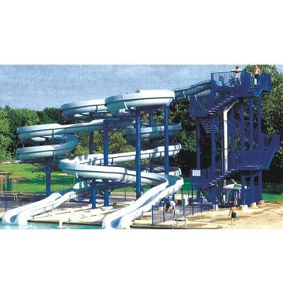 Hot Sell Outdoor Water Park Fiber Glass Water Slide (JS5022)