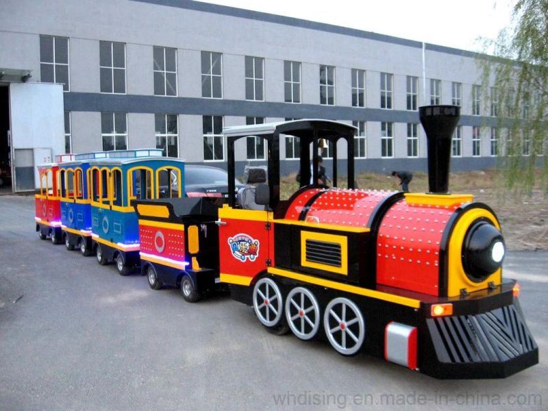 China Manufacturer Electric Sightseeing Train (DSW-E24)