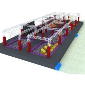 New Design American Kids Ninja Course Equipment, Kids Indoor Ninja Warrior Obstacles for Sales