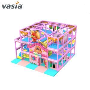 Huaxia Adventure Lovely Pink Kids Indoor Playground