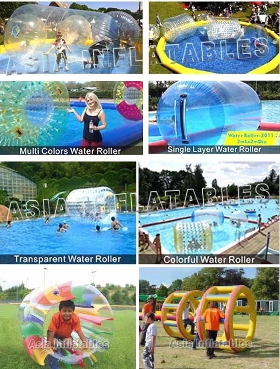 Colorful PVC Inflatable Roller Tube Hamster Wheel Wholesale for Water Games