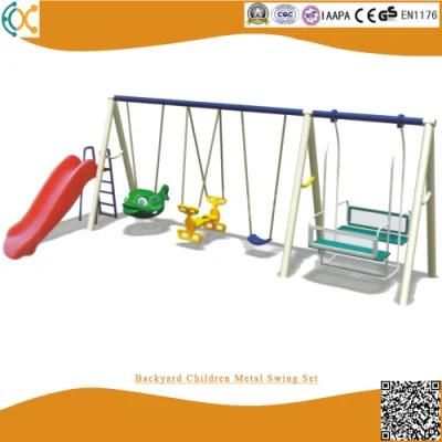 Backyard Children Metal Swing Set