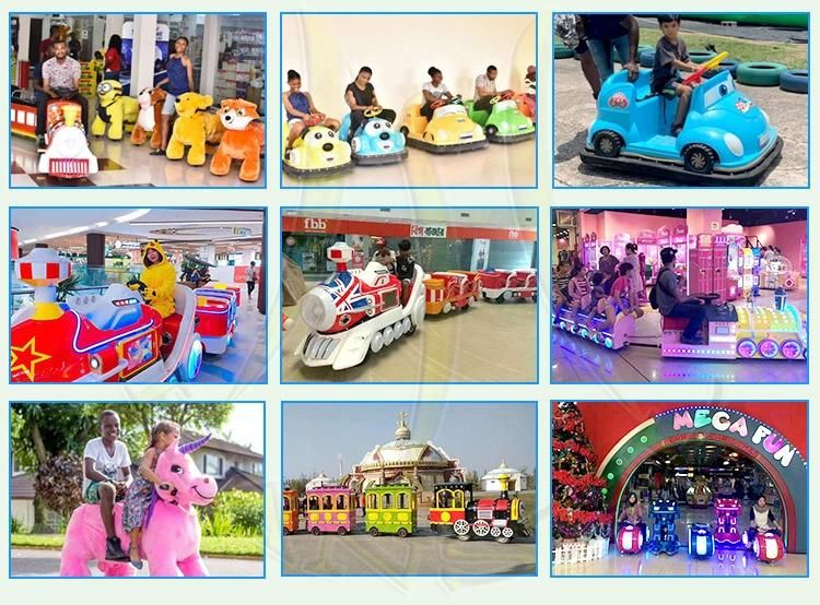 Hansel Outdoor Amusement Park Rides Amusement Motorcycle Eletrcic for Shopping Mall