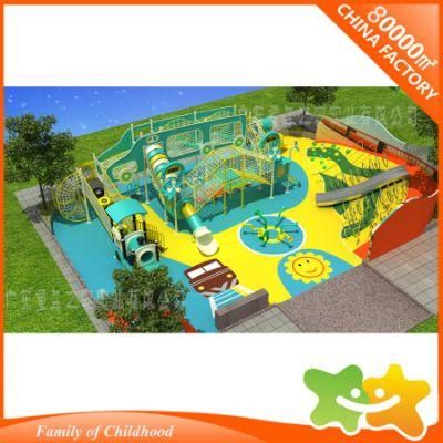 China Manufacturer Amusement Park Kids Plastic Toy Playground Equipment Slide
