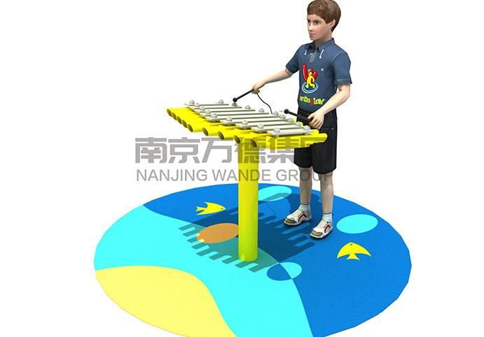 Amusement Park Slide Outdoor Playground Equipment Percussion Musical Instruments