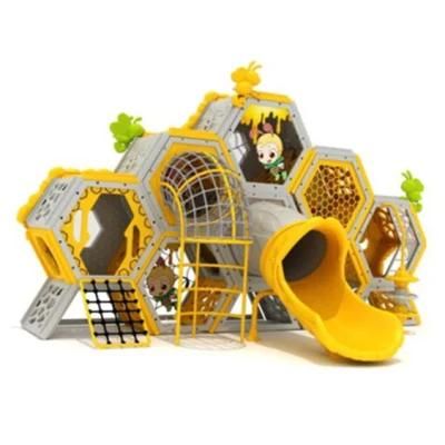 Outdoor Kids Playground Slide Amusement Park Equipment Beehive Maze 309b