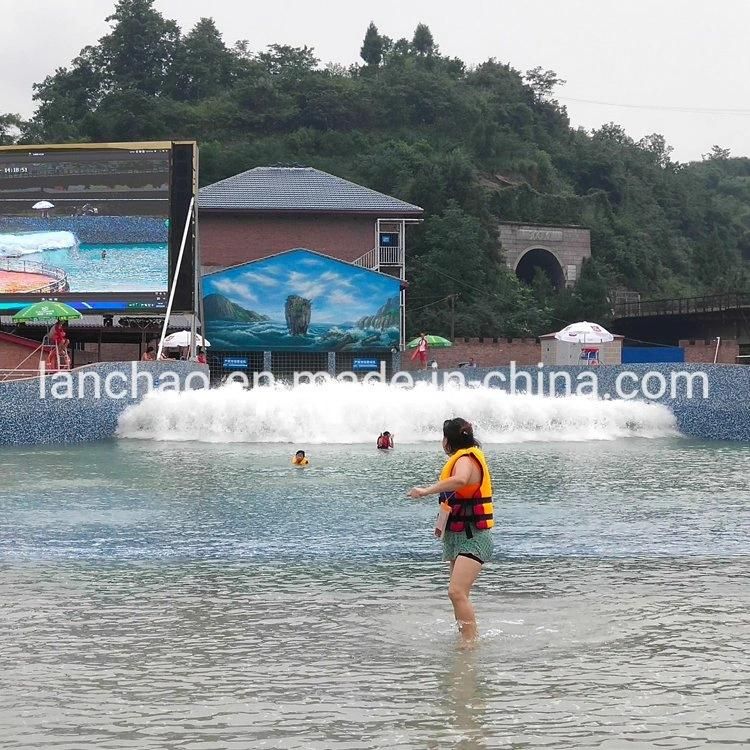 Artificial Wave Tsunami Pool for Aqua Park